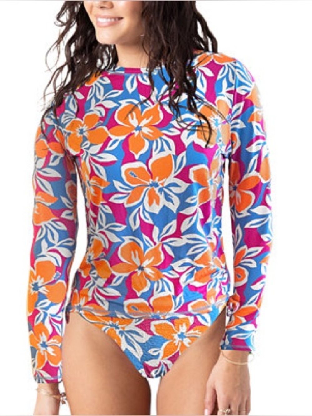 NWT Roxy Topanga Canyon Sea Skipping Rashguard